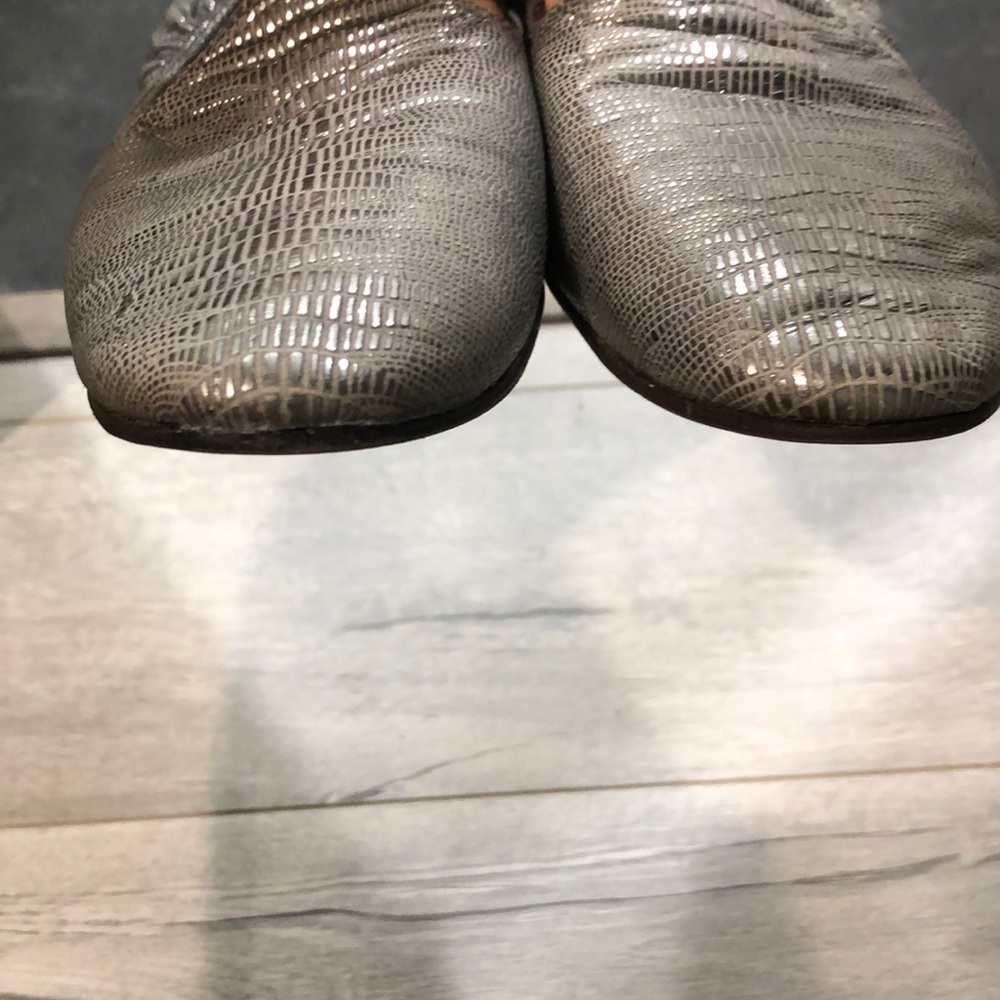 Authentic Lanvin Metallic Flats - image 7